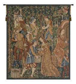 Vendages, Right Side (Rust) Tapestry