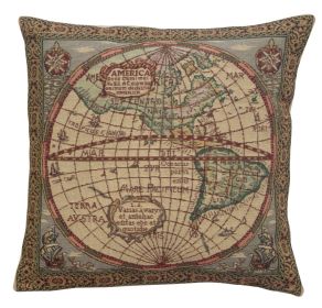 Map of the West Cushion Cover