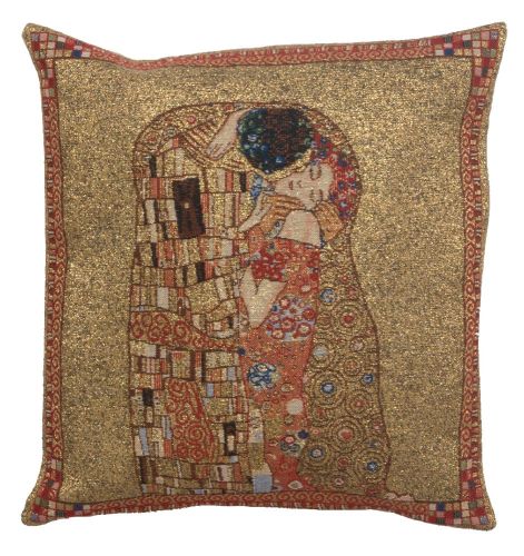 Le Baiser by Klimt Cushion Cover