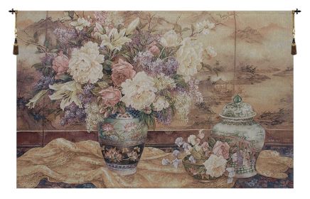 Oriental Splendor Fine Art Tapestry