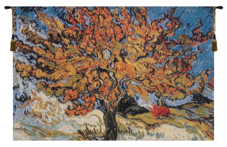 Mulberry Tree Belgian Tapestry Wall Art