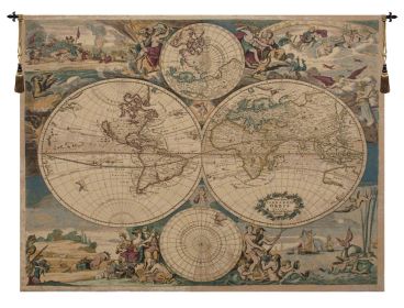 Planisfero Italian Wall Tapestry