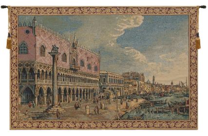 Riva Degli Schiavoni Small Italian Wall Tapestry