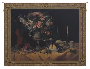 Summer Bouquet Still Life Tapestry Wall Art
