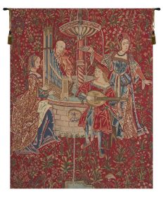 The Concert (Red) Tapestry