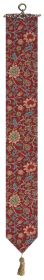 Fleurs de Morris (Red) I Bell Pull