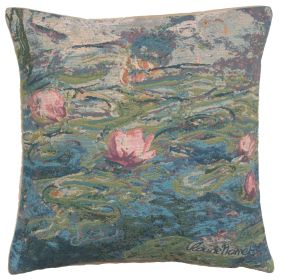 Monet's Water Lilies II European Cushion Covers