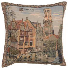 The Canals of Bruges European Cushion Covers