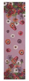 Anemones Pink French Table Runner