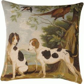 Hunting Dogs French Cushion Cover