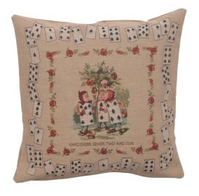 The Gardeners Alice In Wonderland French Cushion Cover