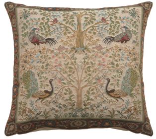 Tree In Cream I French Cushion Cover