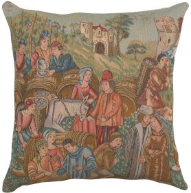 Wine Making II French Cushion Cover