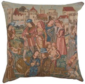 Wine Making III French Cushion Cover