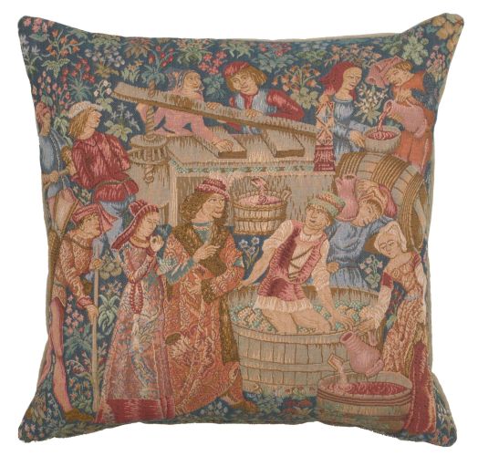 The Wine Press French Cushion Cover
