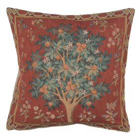 Orange Tree Large French Cushion Cover