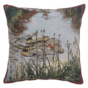 Waterlily Monet's Garden European Cushion Cover