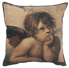 Angels by Raffael left European Cushion Cover