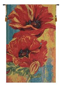 Two Poppys Tapestry