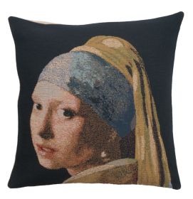 Girl With The Pearl Earring Cushion Cover