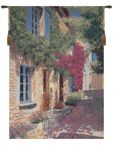 A Simple Path Stretched Wall Tapestry