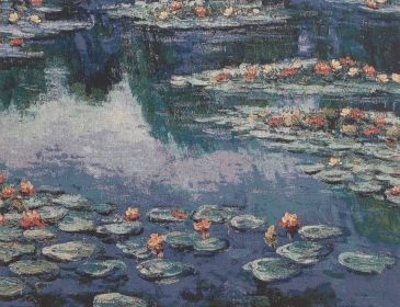 Lily Pad Junction Stretched Wall Tapestry
