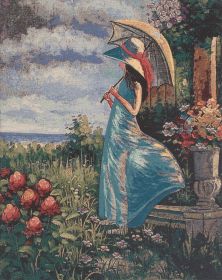 When the Wind Blows Stretched Wall Tapestry