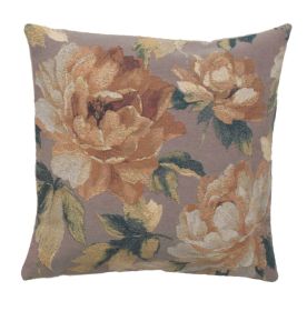 Sweet Blossoms Grey Decorative Pillow Cushion Cover