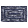 Bluestone Braided Rectangular Rug 27" x 45"