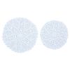 Kadia Lace Accent Mats Set Of 2