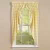 Wicklow Lined Gathered Swags 63" L  - Yellow