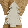 Cream Tree Napkin Ring