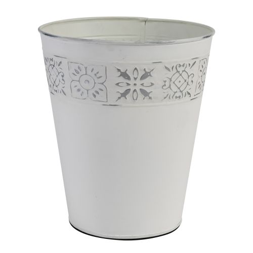 Distressed Tile Waste Basket