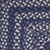 Bluestone Braided Rectangular Rug 48" x 72"