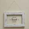 Farmhouse Framed Glass  - Home Sweet Home