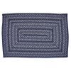 Bluestone Braided Rectangular Rug 48" x 72"