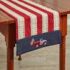 Star Spangled Truck Table Runner 42" L