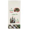 Crowded Camper Dishtowel