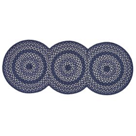 Bluestone Braided Rug Runner 30" x 72"