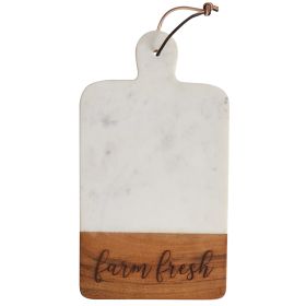 Farmhouse Wood Cutting Board-Large