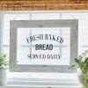 Farmhouse Framed Glass - Fresh Baked Bread