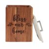 Farmhouse Wood Canister-Large