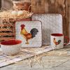 Break Of Day Rooster Salad Plate