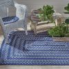 Bluestone Braided Rectangular Rug 48" x 72"
