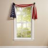 Star Spangled Table Runner/Swag 72" L