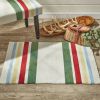 Camp Stripe  Hooked Rug 2 x 3