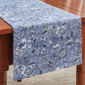 Chinois Floral Table Runner 54" L