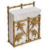 Williamsburg Bamboo Cast Metal Luncheon Napkin Holder