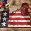 Star Spangled Accent Mat