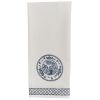 Chinois Printed/Embroidered Plate Dishtowel